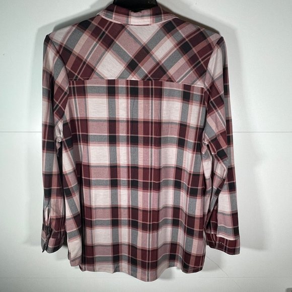 NWT Como Vintage Plaid Button Down Shirt - Picture 2 of 9